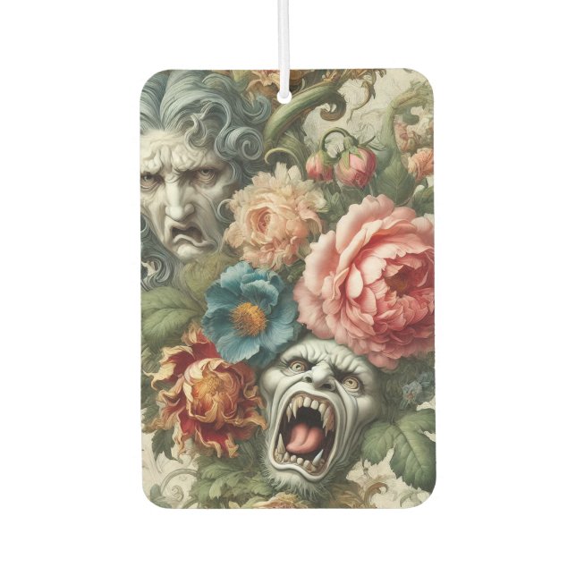 The Hag & the Howl – Gothic Victorian Car Air Freshener (Front)