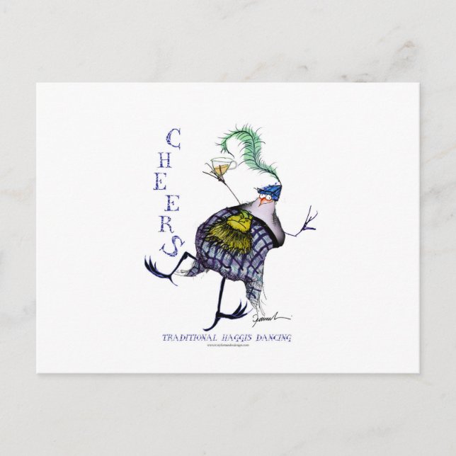 the haggis dance postcard (Front)