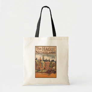 The Hague Netherlands Illustration Travel Art Tote Bag