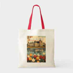 The Hague Netherlands Travel Art Vintage Tote Bag