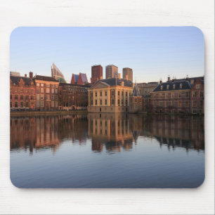 The Hague skyline in the Netherlands Mouse Pad