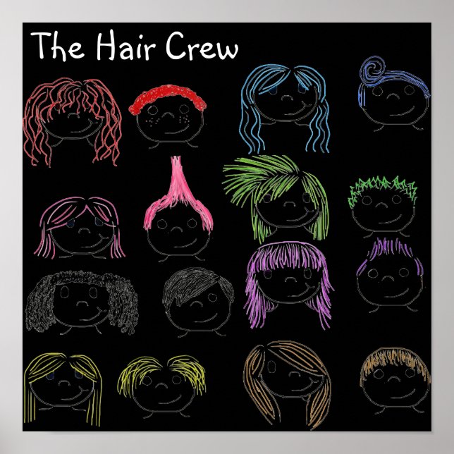 The Hair Crew Poster (Front)