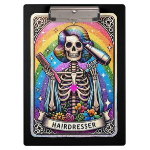 The Hairdresser Tarot   Mystical Salon Clipboard
