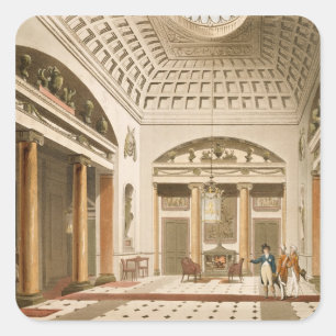 The Hall, Carlton House Square Sticker