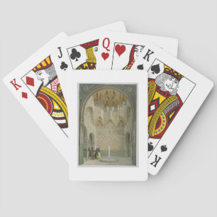 The Hall of the Abencerrages, the Alhambra, Granad Playing Cards