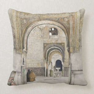 The Hall of the Two Sisters (Sala de las dos Herma Cushion