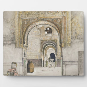 The Hall of the Two Sisters (Sala de las dos Herma Plaque