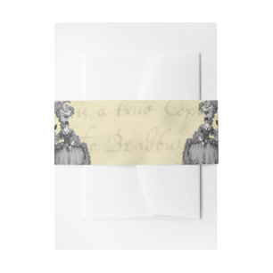 The Halloween Ball option b Invitation Belly Band