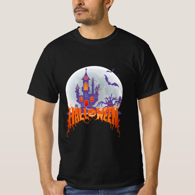 The Halloween Castle T-Shirt (Front)