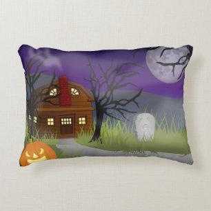 The Halloween Fog- Decorative Cushion