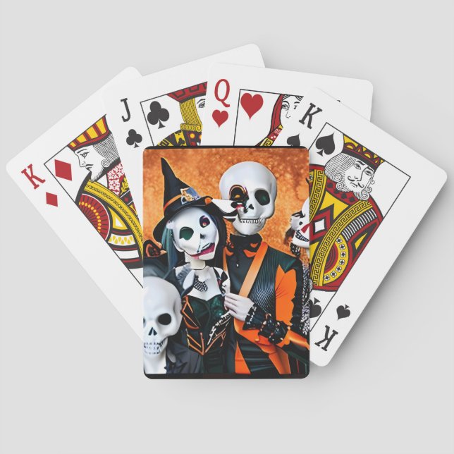 The Halloween Holdouts Playing Cards (Back)