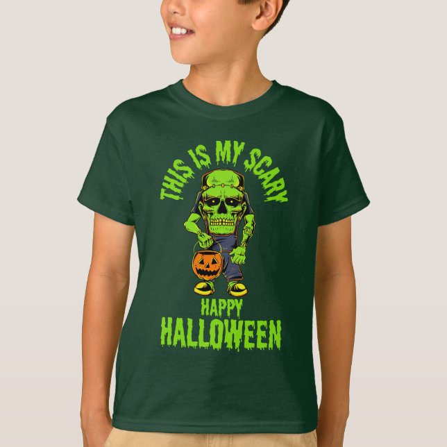 The Halloween night is full of enchantment. T-Shirt (Front)