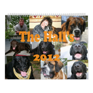 The Hall's 2012 Calendar
