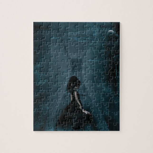 The Hallway of Silent Screams Jigsaw Puzzle (Vertical)