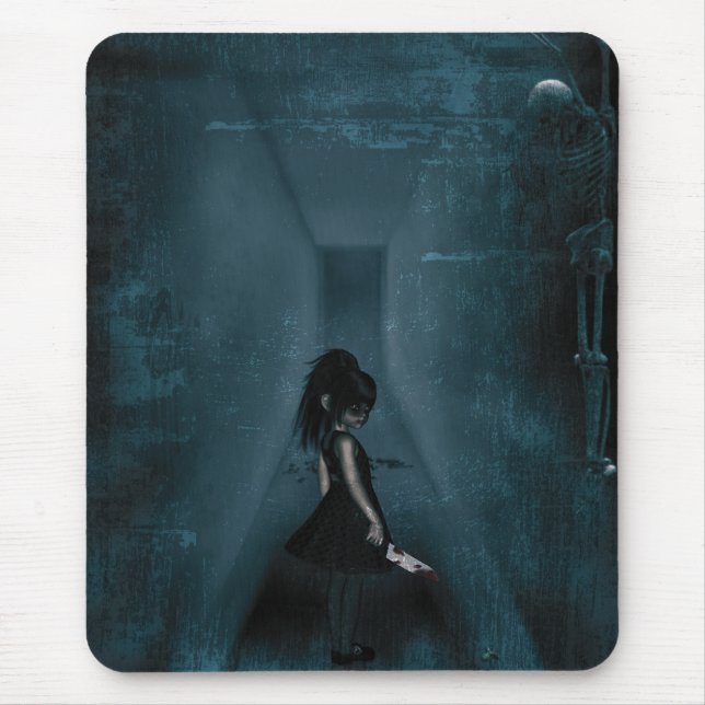 The Hallway of Silent Screams Mouse Pad (Front)