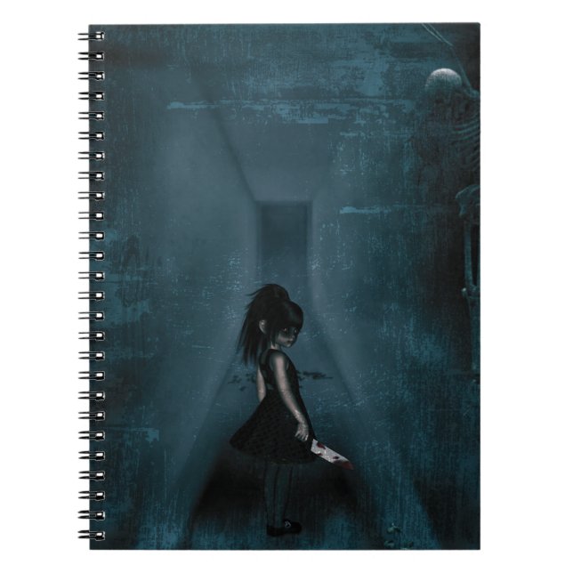 The Hallway of Silent Screams Notebook (Front)