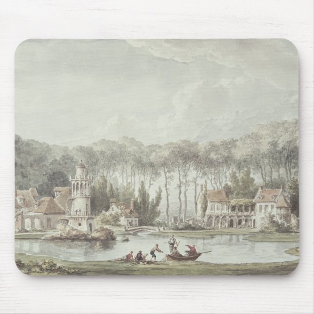 The Hameau, Petit Trianon, 1786 Mouse Pad (Front)