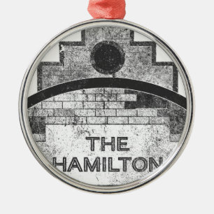 the hamilton metal tree decoration
