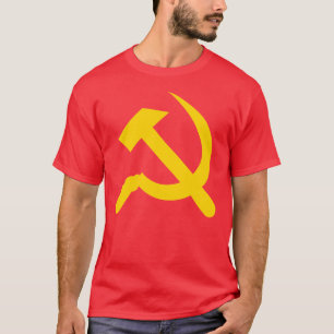 The Hammer And Sickle (yellow) T-Shirt