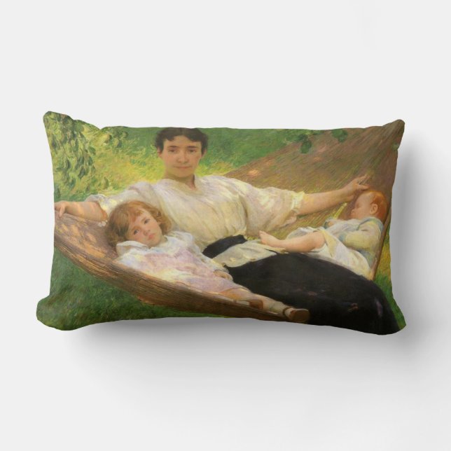 The Hammock (by Joseph DeCamp) Lumbar Cushion (Front)