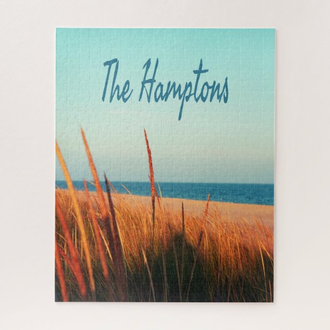The Hamptons Beach Long Island NewYork Jigsaw Puzzle (Vertical)