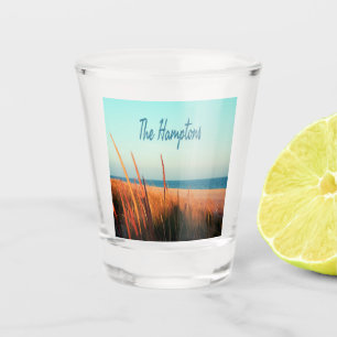The Hamptons Beach Long Island NewYork Shot Glass