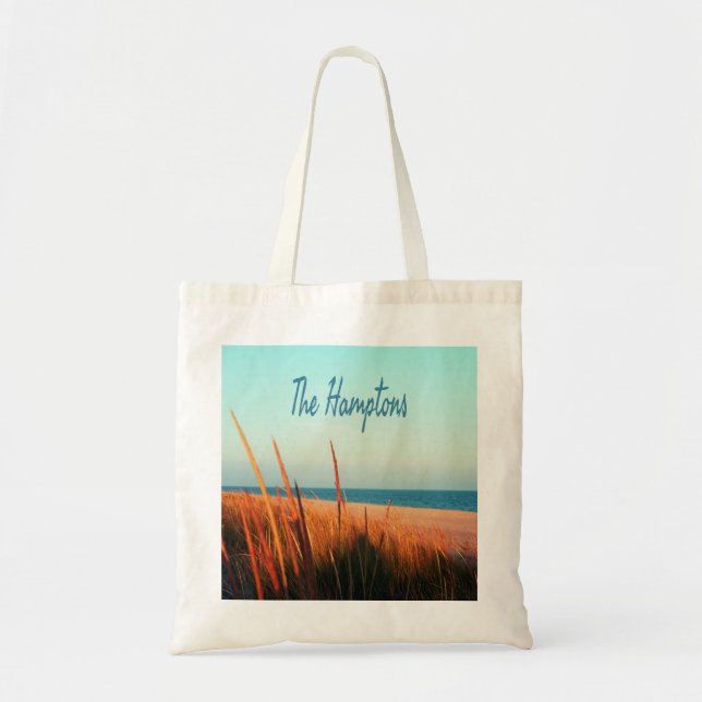 The Hamptons Beach Long Island NewYork Tote Bag (Front)