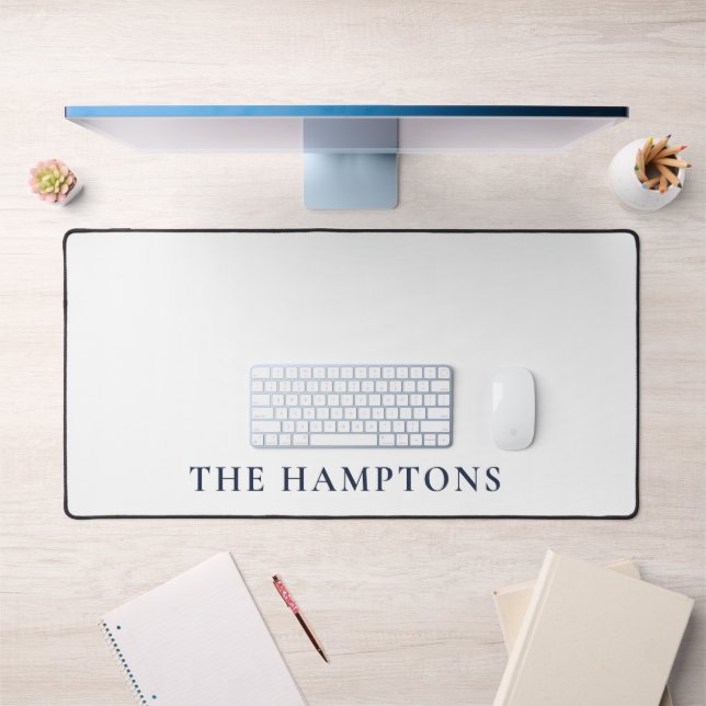 The Hamptons Preppy Coastal Desk Mat (Office 1)