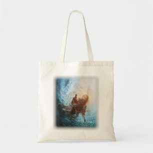 The Hand God Jesus in Water, Jesus Lover Tee T-Shi Tote Bag