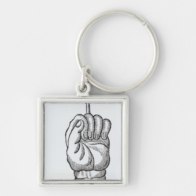 The Hand of Glory Key Ring (Front)
