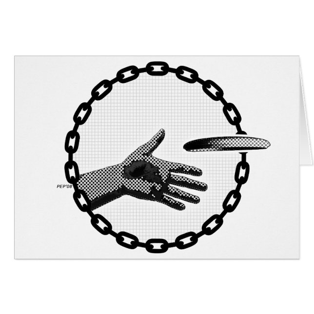 The Hand That Putts (Front Horizontal)