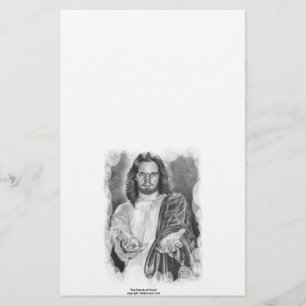 The Hands of Christ Stationery