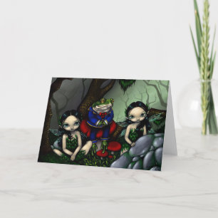 "The Handsome Frog" Greeting Card