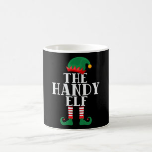 The Handy Elf Funny Christmas Coffee Mug