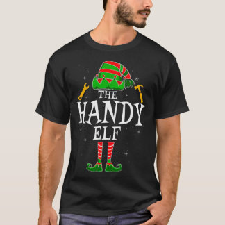 The Handy Elf Group Matching Family Christmas Holi T-Shirt