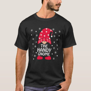 The Handy Gnome Matching Family Christmas Pyjamas T-Shirt
