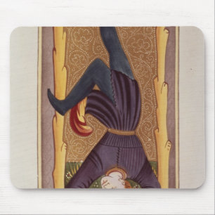 The Hanged Man, tarot card, French Mouse Pad