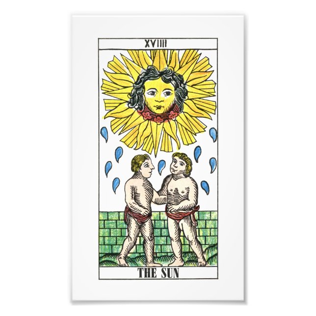 The Hanged Man Tarot Card Photo Print (Front)