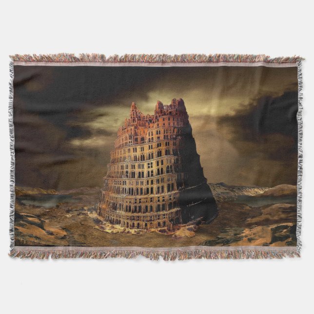 The Hanging Garden Throw Blanket (Front)