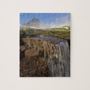 The Hanging Gardens at Logan Pass in Glacier Jigsaw Puzzle