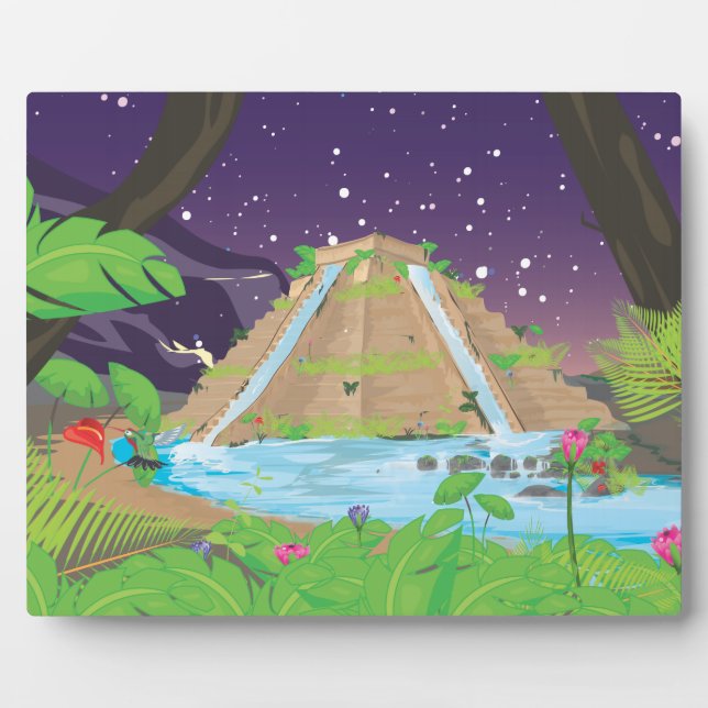 The Hanging Gardens of Babylon Plaque (Front)