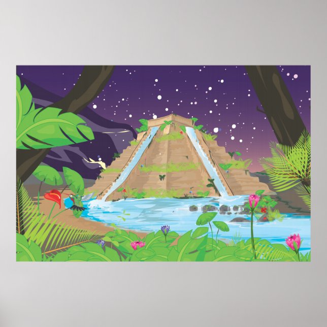 The Hanging Gardens of Babylon Poster (Front)