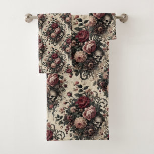 The Hanging Gardens of the Arcane – Gothic Bath Towel Set