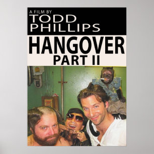 The Hangover Part II Alternative Film Poster