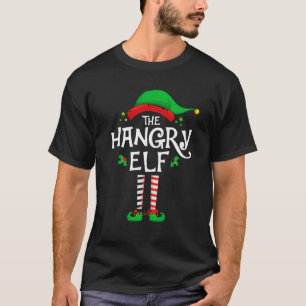 The Hangry Elf Christmas Family Matching Group T S T-Shirt