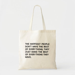 The happiest people Bag