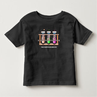 the happiness recipe Dopamine Serotonin Endorphin Toddler T-Shirt