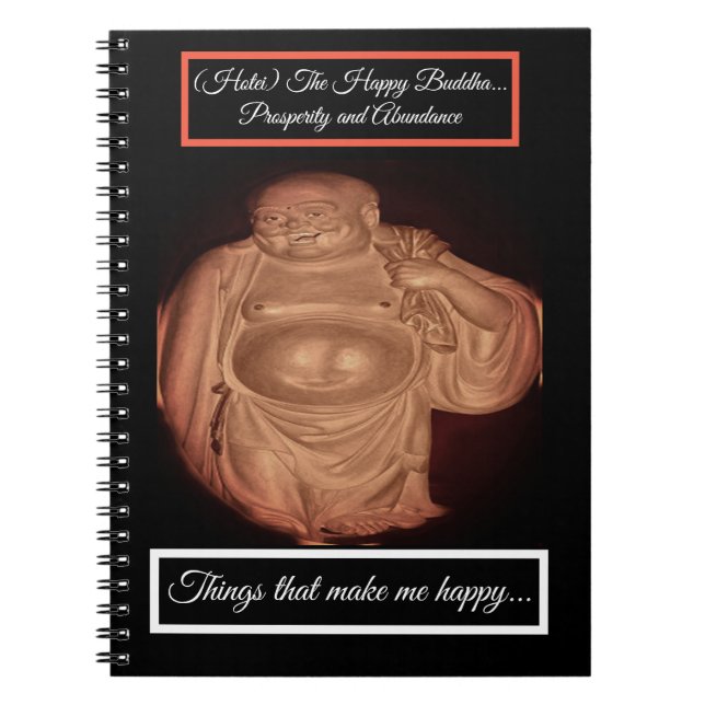 The Happy Buddha Notebook (Front)