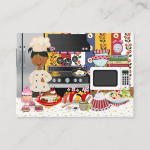 The Happy Chef / Caterer  - SRF Business Card