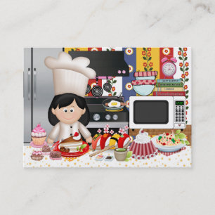 The Happy Chef / Caterer  - SRF Business Card